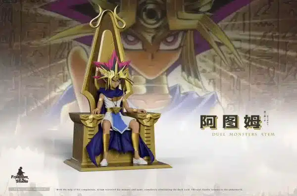 YuGiOh Freedom Studio Atem Resin Statue 3