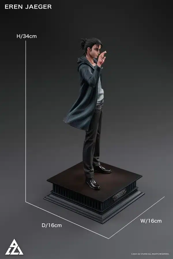 Attack On Titan AZ Studio Eren Jaeger Resin Statue 6
