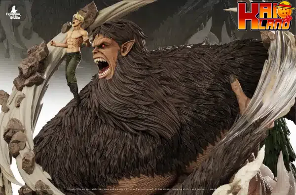 Attack on Titan Freedom Studio Zeke Jaeger x Beast Titan Resin Statue 4