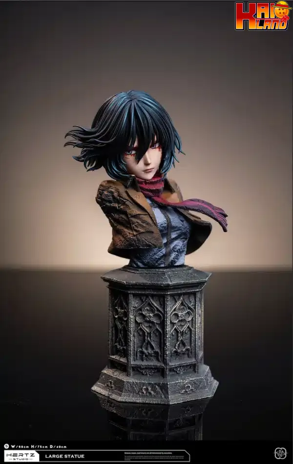 Attack on Titan Hertz Studio Mikasa Ackerman Vs Female Titan Resin Statue 8