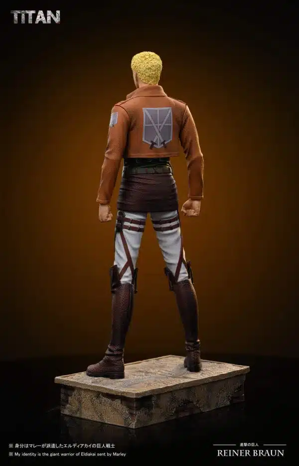 Attack on Titan Titan Studio Bertholdt Hoover x Reiner Braun Resin Statue 4