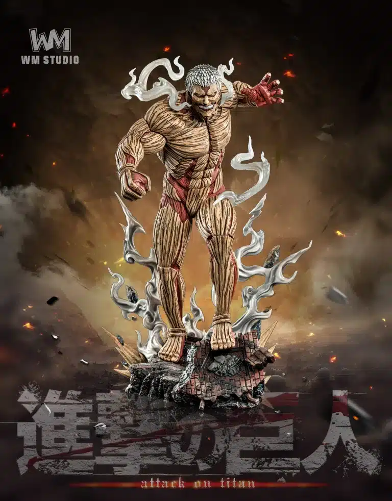 Attack on Titan WM Studio The Armored Titan Reiner Braun Resin Statue