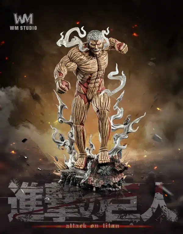 Attack on Titan WM Studio The Armored Titan Reiner Braun Resin Statue 2