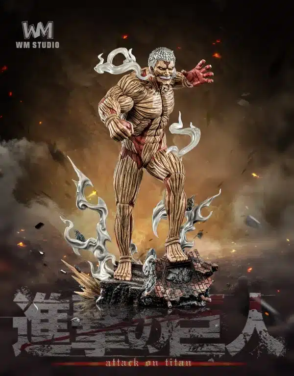 Attack on Titan WM Studio The Armored Titan Reiner Braun Resin Statue 3