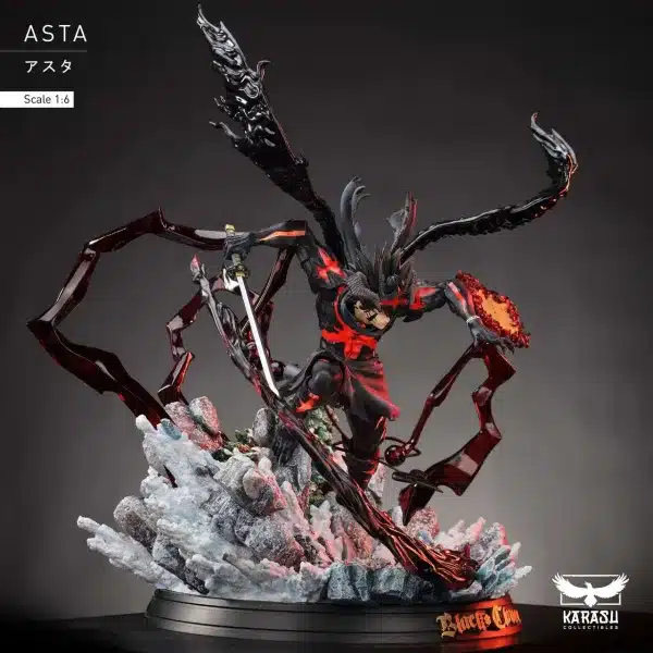 Black Clover Karasu Collectibles Asta Resin Statue 5