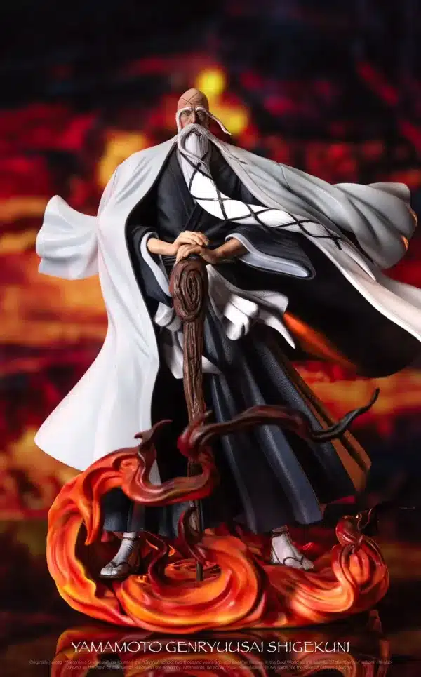 Bleach HO Studio Yamamoto Genryusai Shigekuni Resin Statue 1