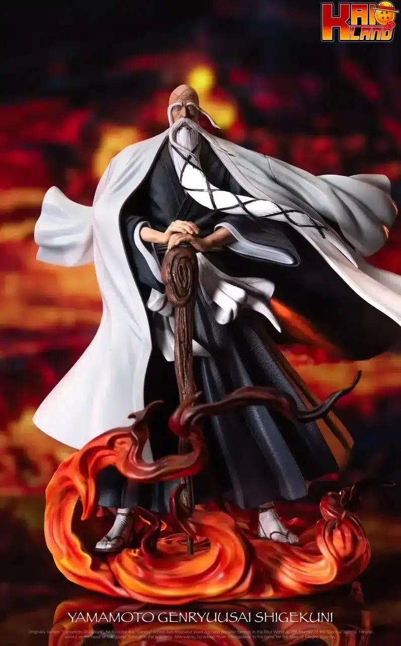 Bleach HO Studio Yamamoto Genryusai Shigekuni Resin Statue