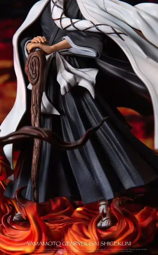 Bleach HO Studio Yamamoto Genryusai Shigekuni Resin Statue 3