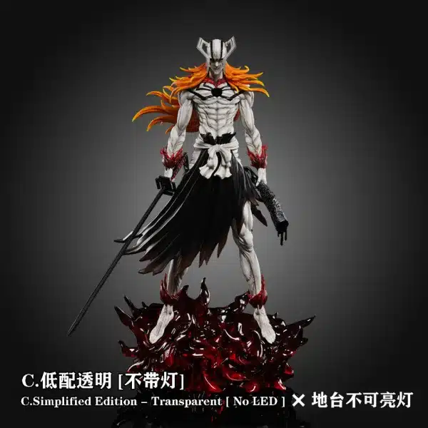 Bleach HXHENG × CHENG Studio Kurosaki Ichigo V3 Resin Statue 4