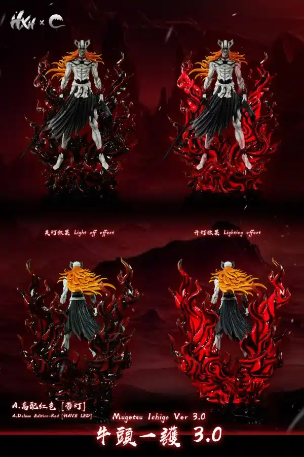Bleach HXHENG × CHENG Studio Kurosaki Ichigo V3 Resin Statue 6