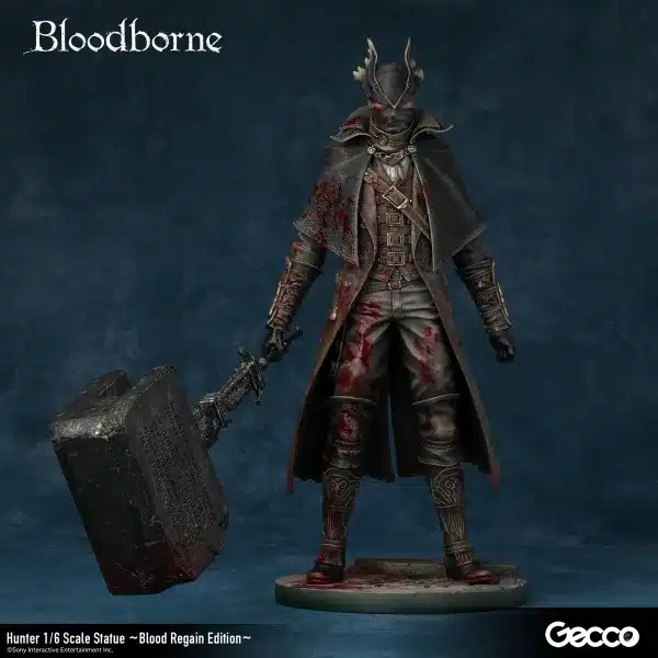 Bloodborne Hunter Gecco Studio Blood Regain Licensed 8