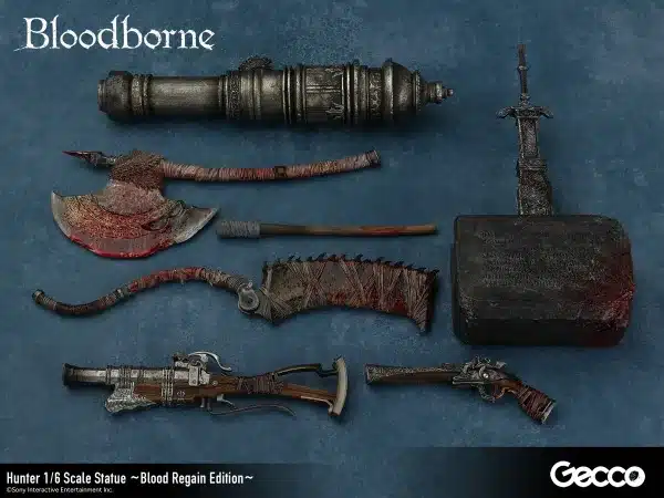 Bloodborne Hunter Gecco Studio Blood Regain Licensed 9999