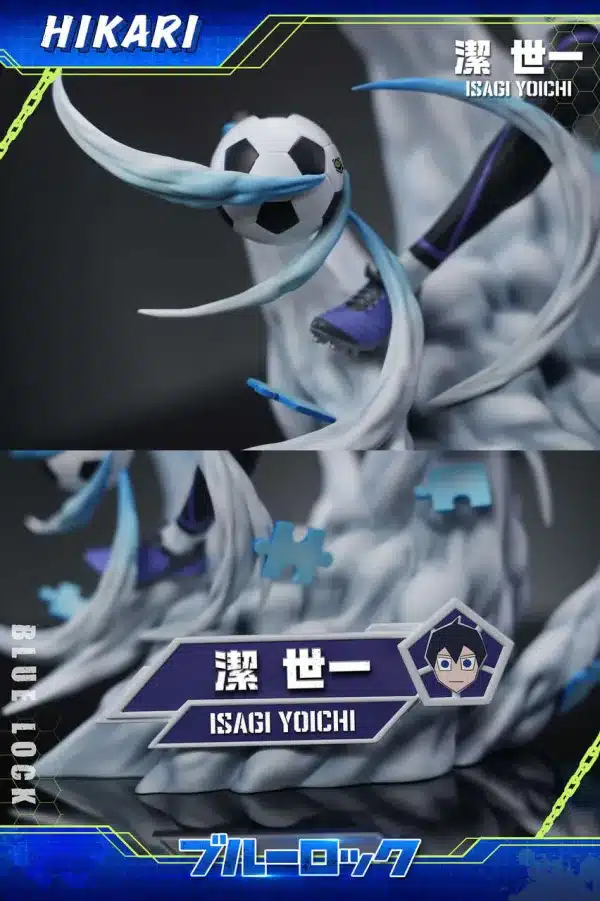 Blue Lock Hikari Studio Isagi Yoichi Resin Statue 4
