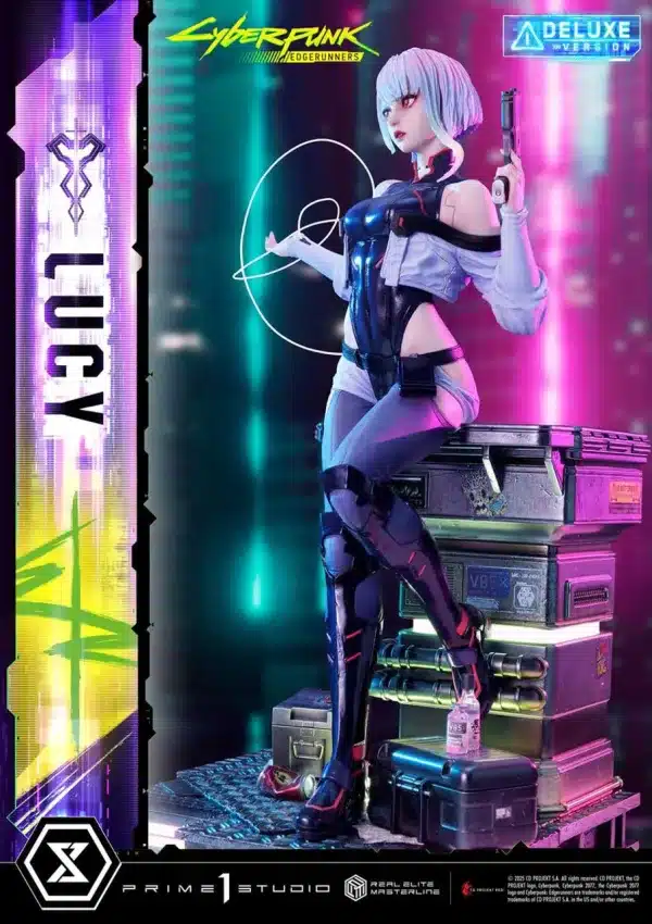 Cyberpunk Prime 1 Studio Edgerunners Lucy Licensed Resin Statue 4