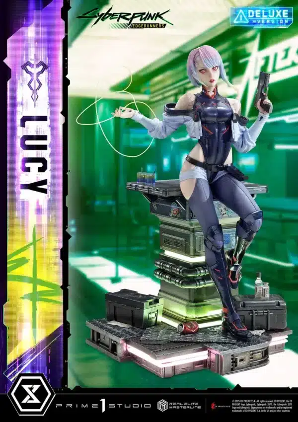 Cyberpunk Prime 1 Studio Edgerunners Lucy Licensed Resin Statue 5