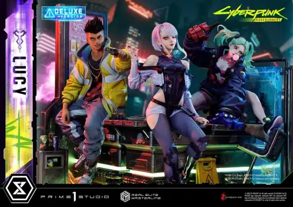 Cyberpunk Prime 1 Studio Edgerunners Lucy Licensed Resin Statue 9