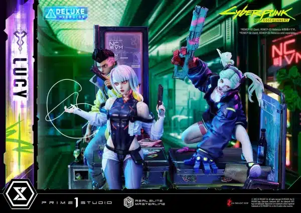 Cyberpunk Prime 1 Studio Edgerunners Lucy Licensed Resin Statue 99