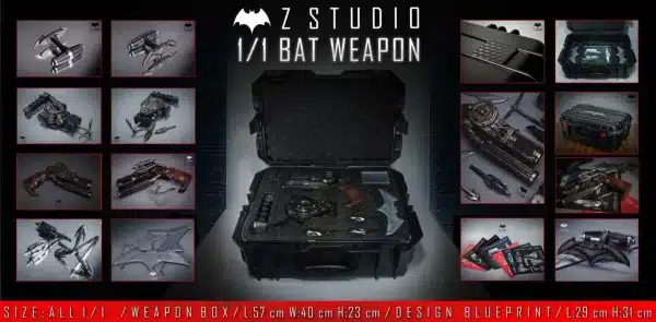 DC Comics Z Studio Replica Weapons Batman Resin Statue 0