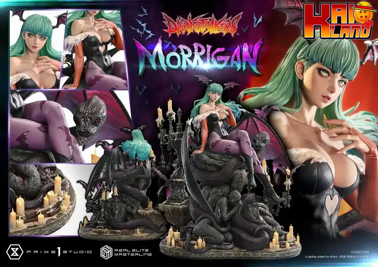 Darkstalkers Prime 1 Studio Morrigan Licensed Resin Statue