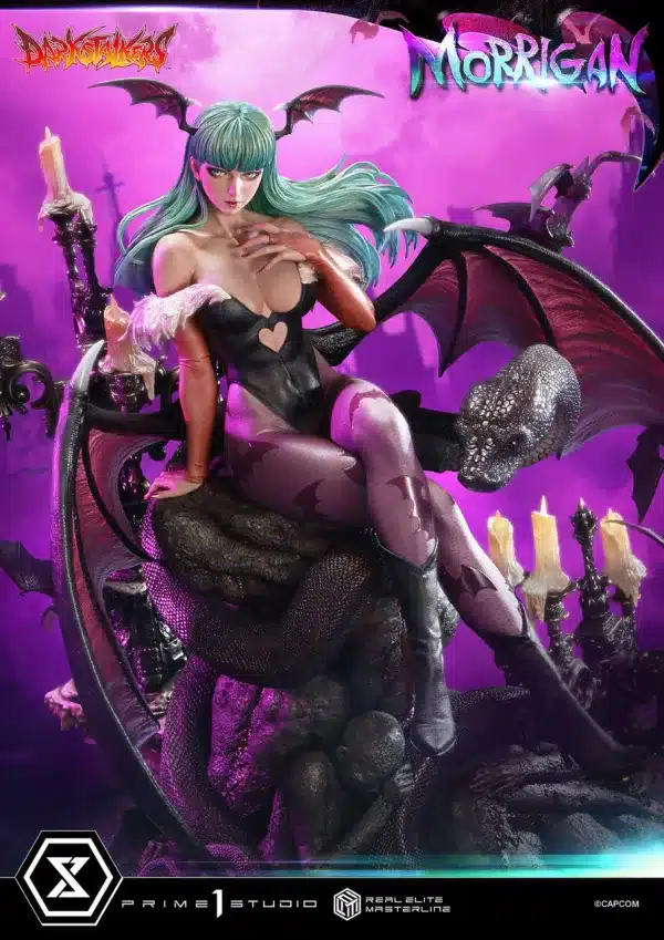 Darkstalkers Prime 1 Studio Morrigan Licensed Resin Statue 2