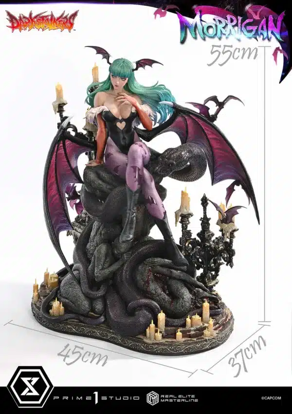 Darkstalkers Prime 1 Studio Morrigan Licensed Resin Statue 3