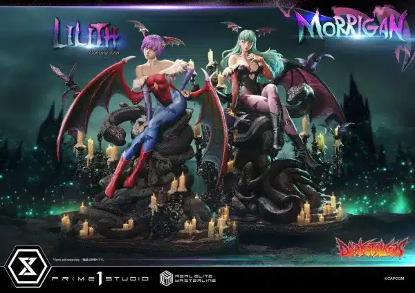 Darkstalkers Prime 1 Studio Morrigan Licensed Resin Statue 4