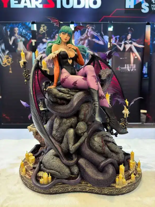 Darkstalkers Prime 1 Studio Morrigan Licensed Resin Statue