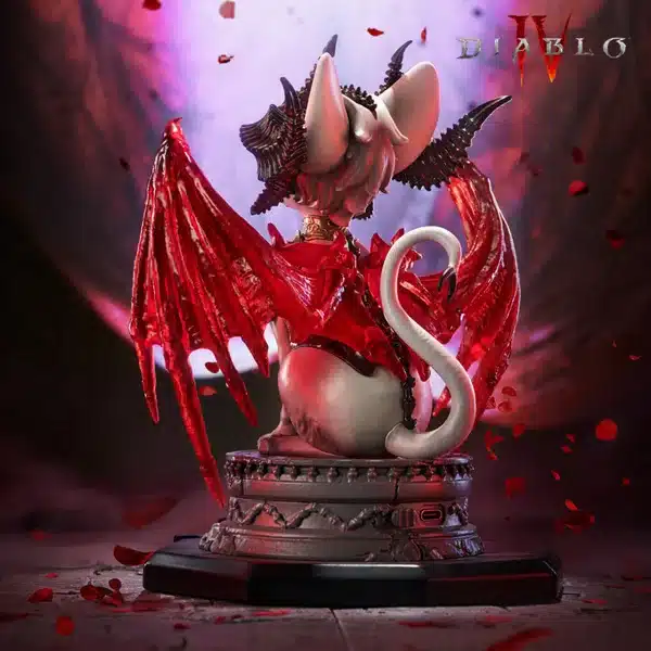 Diablo IV Blizzard Entertainment Diablo Lilith Meow Resin Statue 4