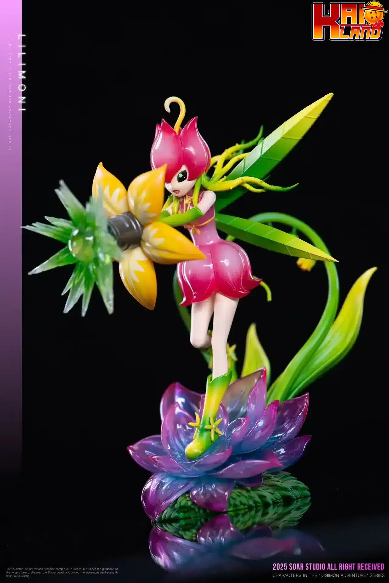 Digimon Soar Studio Lilimon Resin Statue