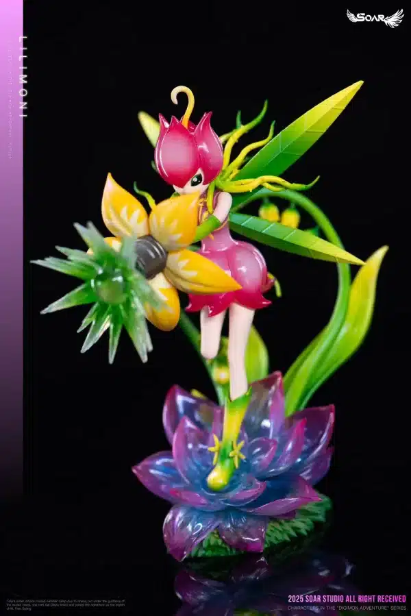 Digimon Soar Studio Lilimon Resin Statue 4