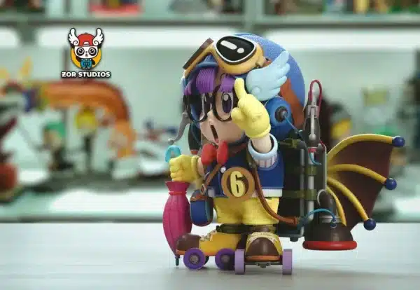 Dr Slump ZOR Studio Model Pilot Arale Resin Statue 2
