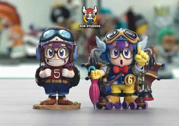 Dr Slump ZOR Studio Model Pilot Arale Resin Statue 5