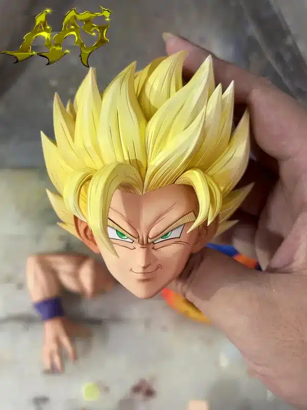 Dragon Ball ArmyAnt Studio SSJ Goku Resin Statue 2 2