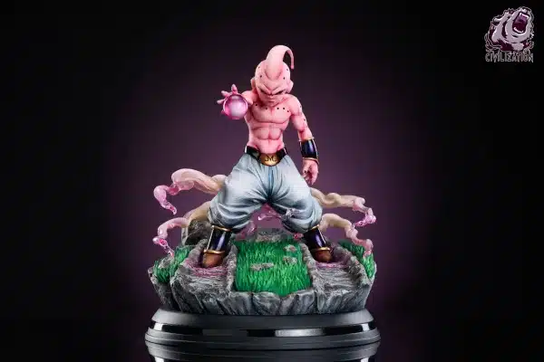 Dragon Ball Civilization Studio Kid Buu Resin Statue 2