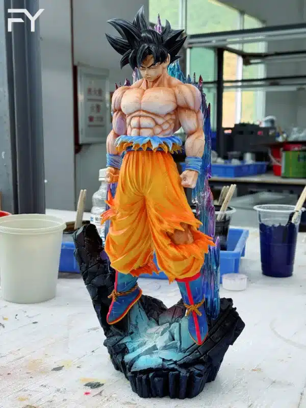 Dragon Ball FY Studio Ultra Instinct Goku Resin Statue 4