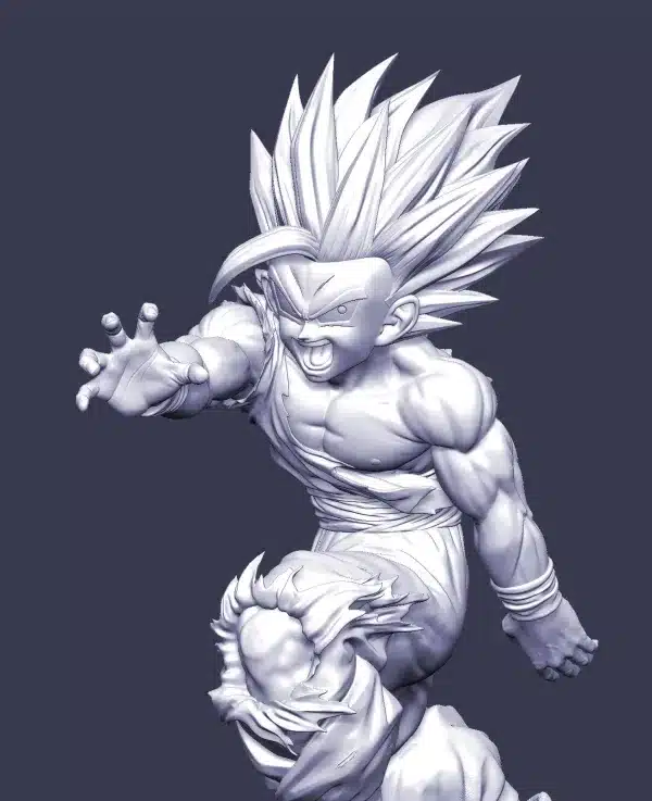 Dragon Ball Figure Class Goku x Gohan Kamehameha Father And Son Resin Statue 999999