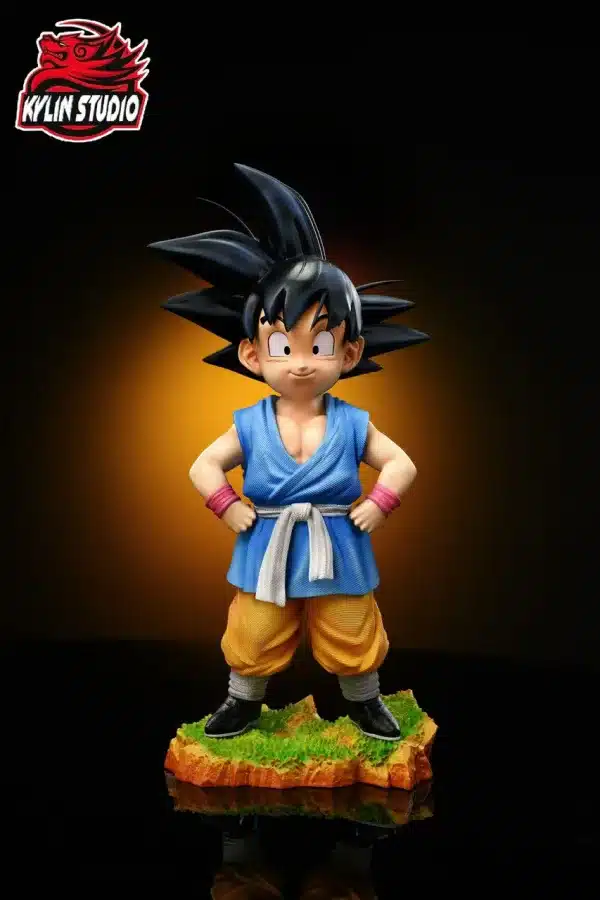 Dragon Ball Kylin Studio Kid Goku x Trunks x Pan Resin Statue 2