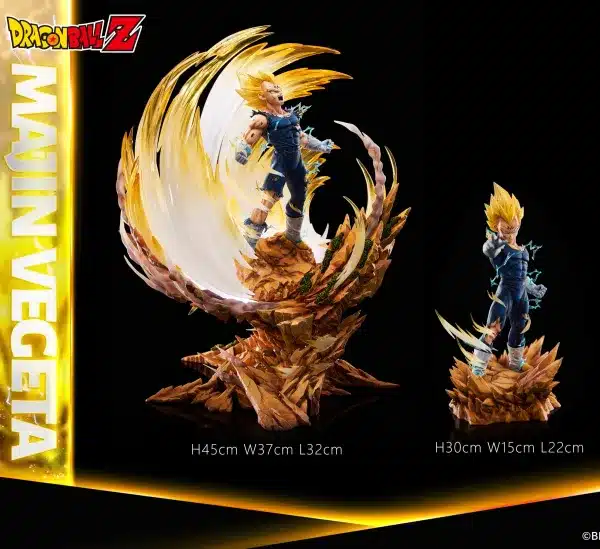 Dragon Ball Light Year Studio Majin Vegeta Licensed Resin Statue 1