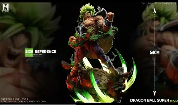 Dragon Ball MAN Studio Broly Resin Statue 1