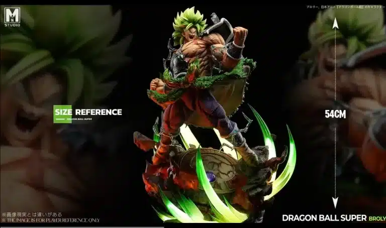 Dragon Ball MAN Studio Broly Resin Statue