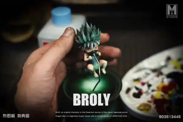 Dragon Ball MAN Studio Broly Resin Statue 4