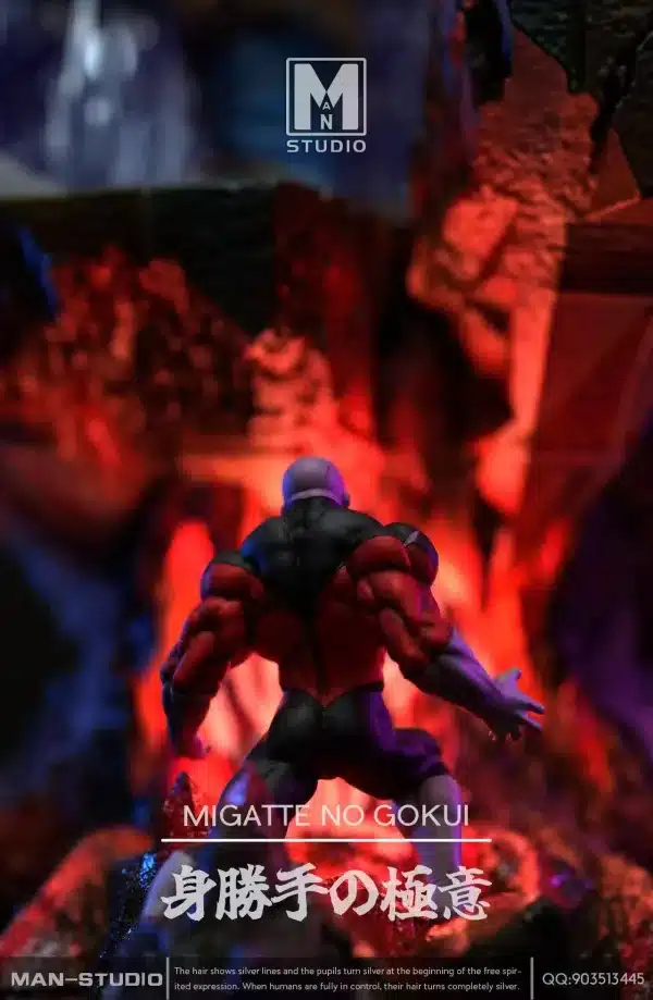 Dragon Ball MAN Studio Ultra Instinct Goku Resin Statue 2
