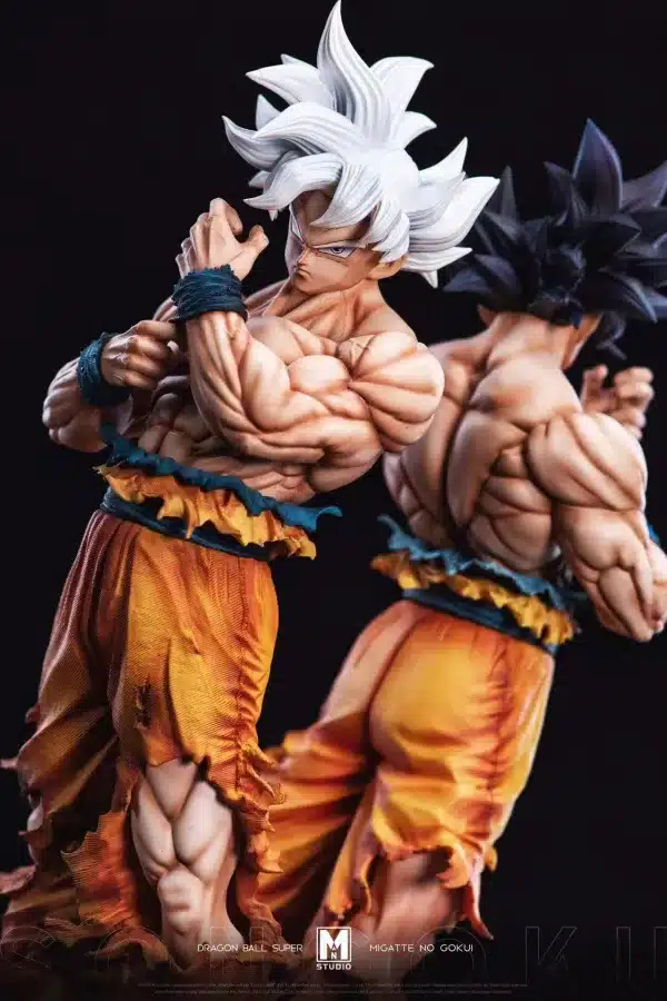 Dragon Ball MAN Studio Ultra Instinct Goku Resin Statue 4