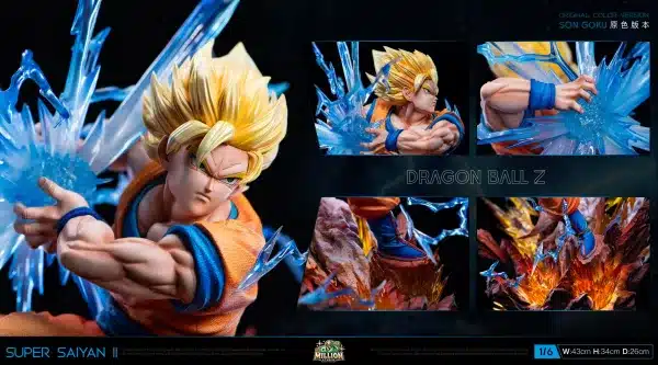 Dragon Ball Million Studio SS2 Goku Resin Statue 4 1