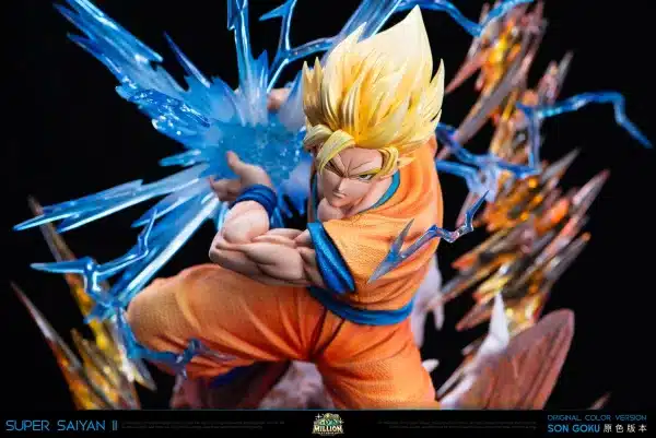 Dragon Ball Million Studio SS2 Goku Resin Statue 5 1