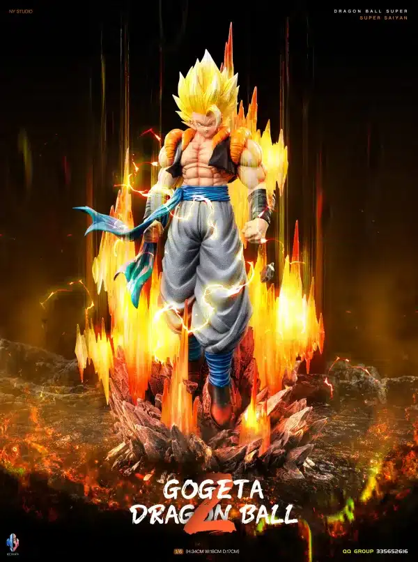 Dragon Ball NY Studio Gogeta Resin Statue 1