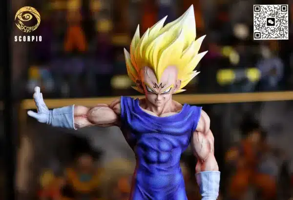 Dragon Ball Scorpio Studio Majin Vegeta Resin Statue 3