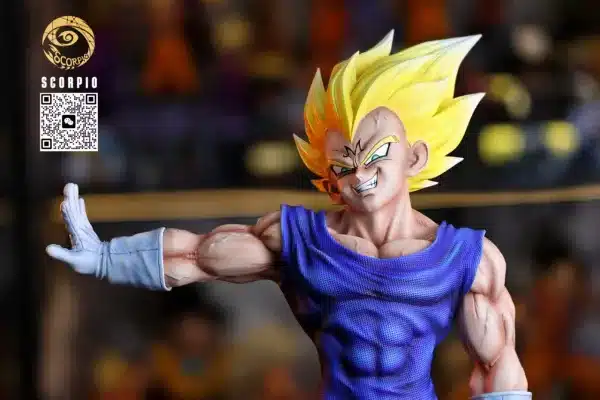 Dragon Ball Scorpio Studio Majin Vegeta Resin Statue 4