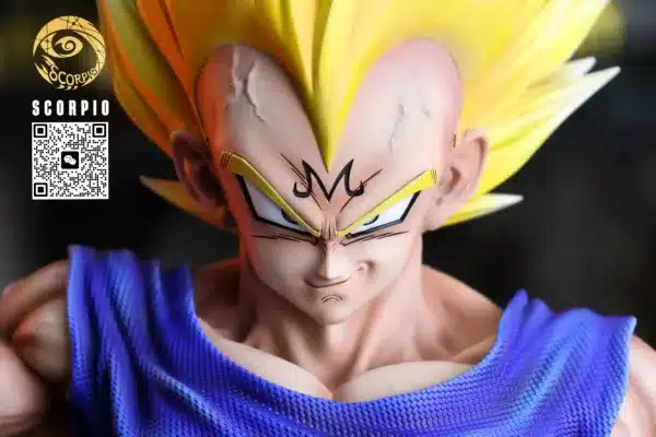 Dragon Ball Scorpio Studio Majin Vegeta Resin Statue 5