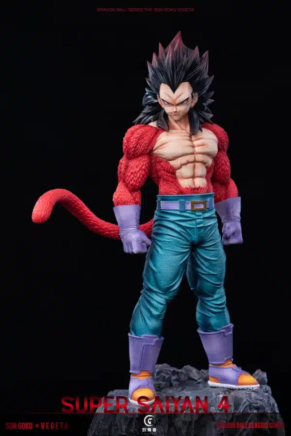 Dragon Ball Toyouth Studio SSJ4 Goku x Vegeta Resin Statue 2
